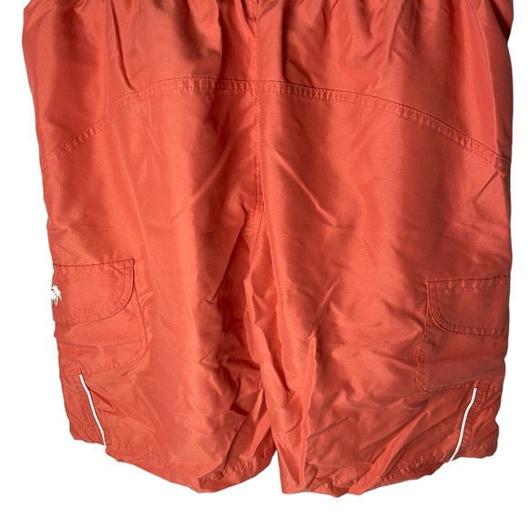 Surf & Swim Co. Men's Green orange/coral Swim Trunks L BoxAM - Picture 2 of 6